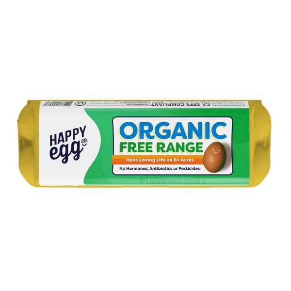 Happy Egg Organic Free Range Large Brown Eggs, 12 Count - Image 2