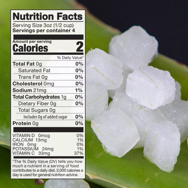 Pitaya Foods Frozen Aloe Bite Sized Pieces for Smoothies, 12oz, 1 Pk - Image 4