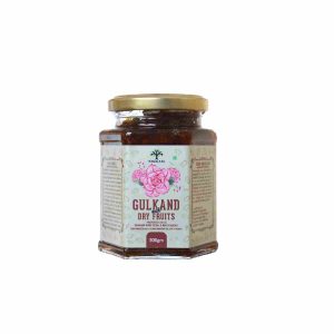 Organic Gulkand Prepared Using Damask Rose Along with Dry Fruits